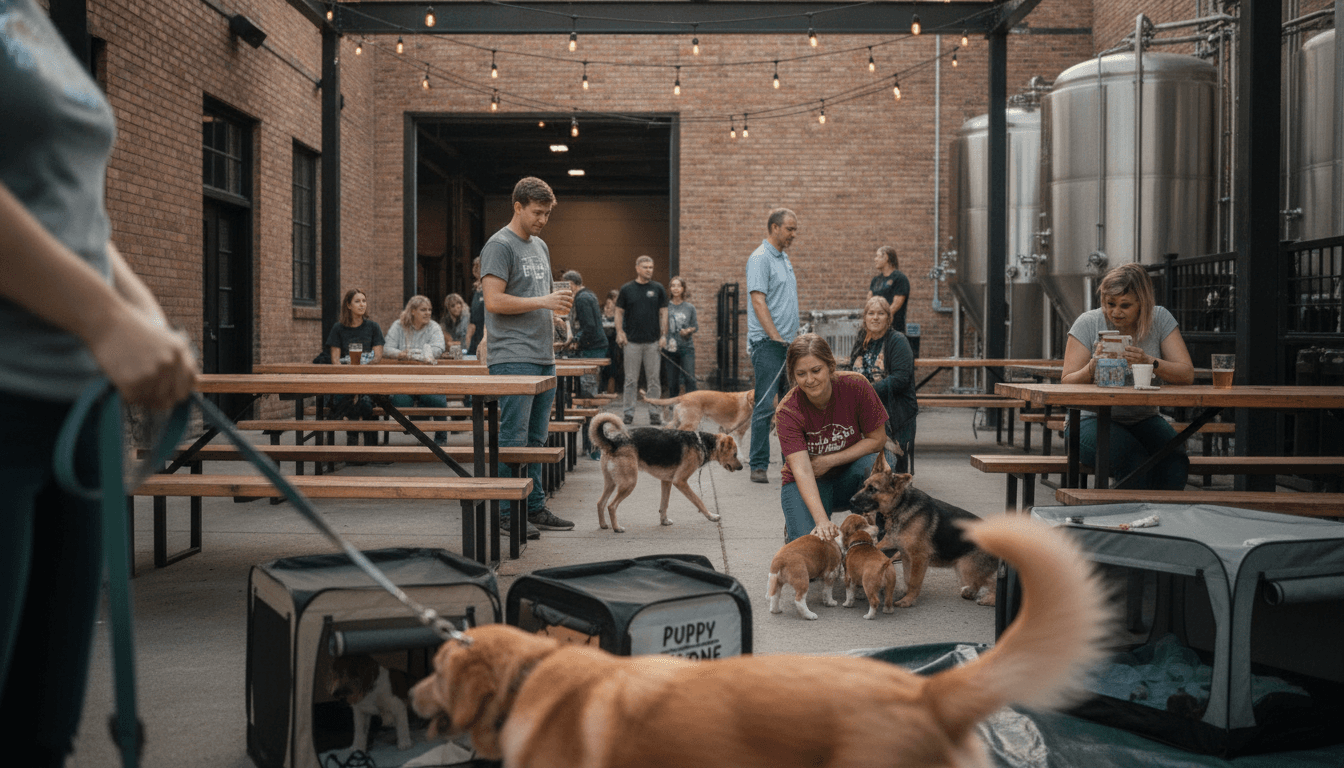 Healing Hearts Rescue Adoption Event at Forgotten Star Brewing