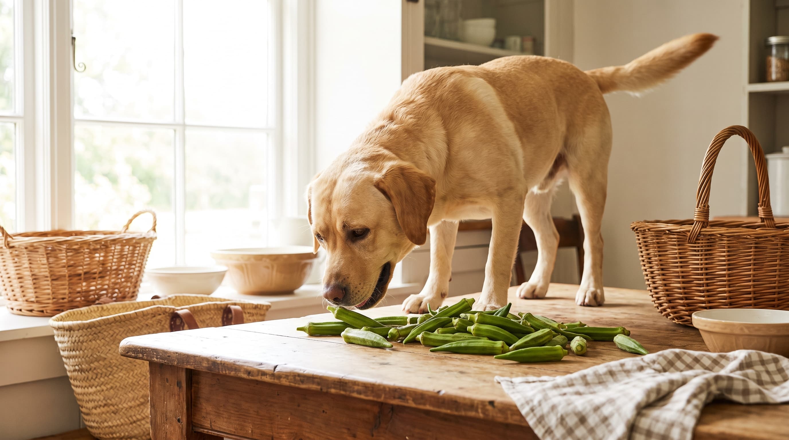Can Dogs Have Okra? A Vet-Informed Guide to Feeding Okra Safely