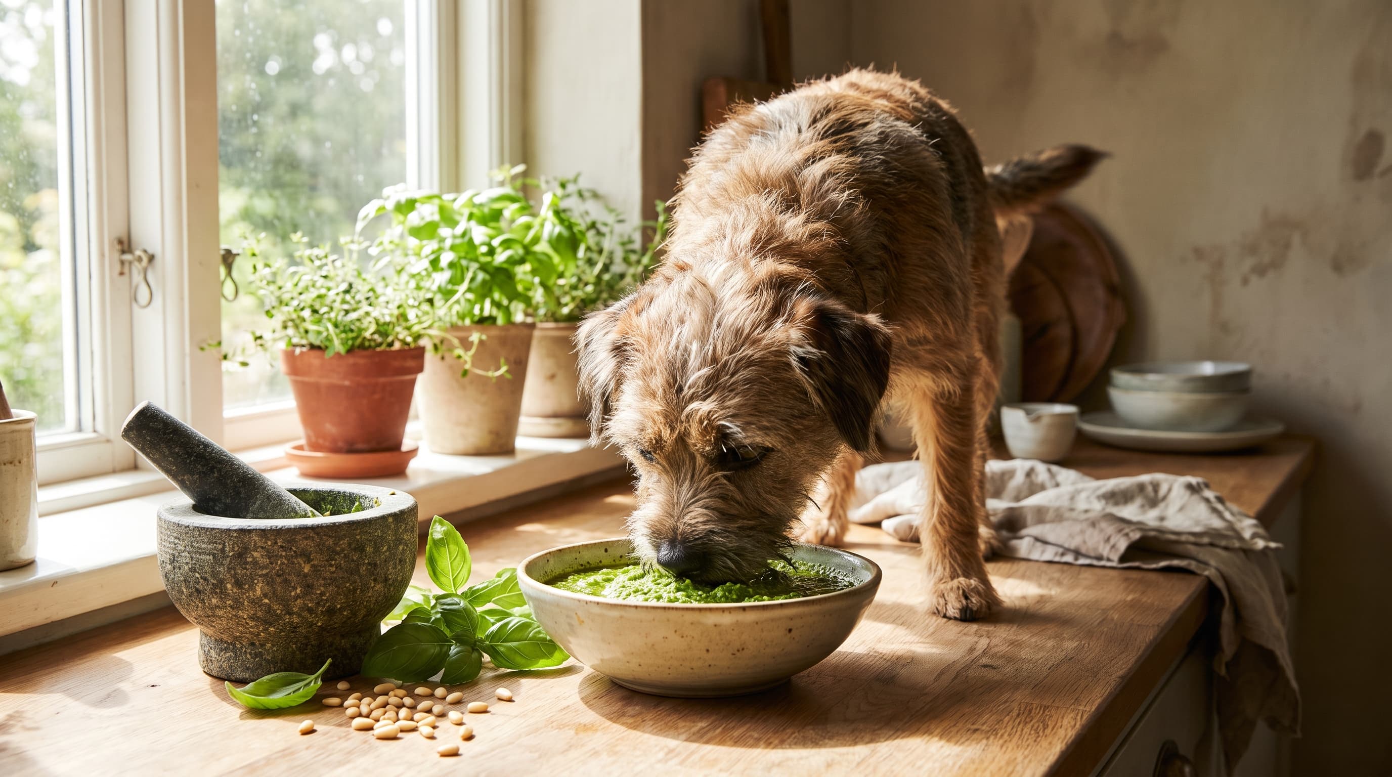 Can Dogs Have Pesto? What's Safe and What's Toxic