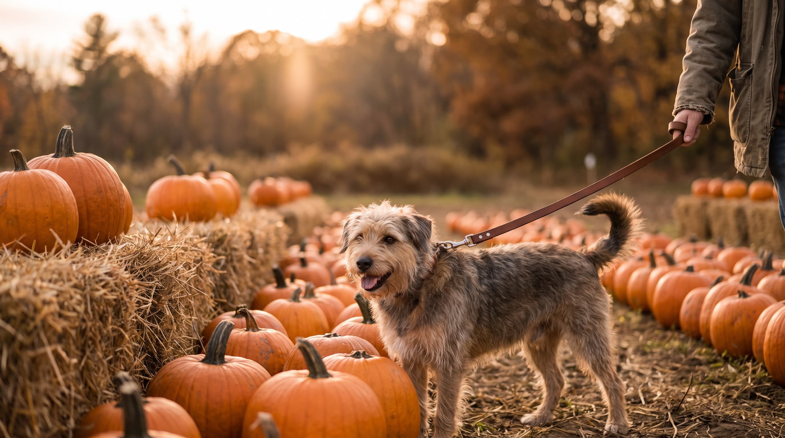Dog-Friendly Pumpkin Patches Are Open — 9 Vet-Smart Rules Before You Take Your Dog This Fall