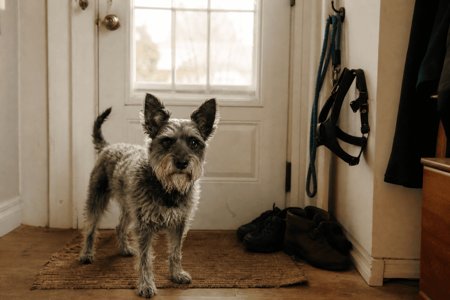A Dog Barked Her Owner Awake Seconds Before His House Burned Down — Here's the Fire Plan Every Dog Owner Should Have