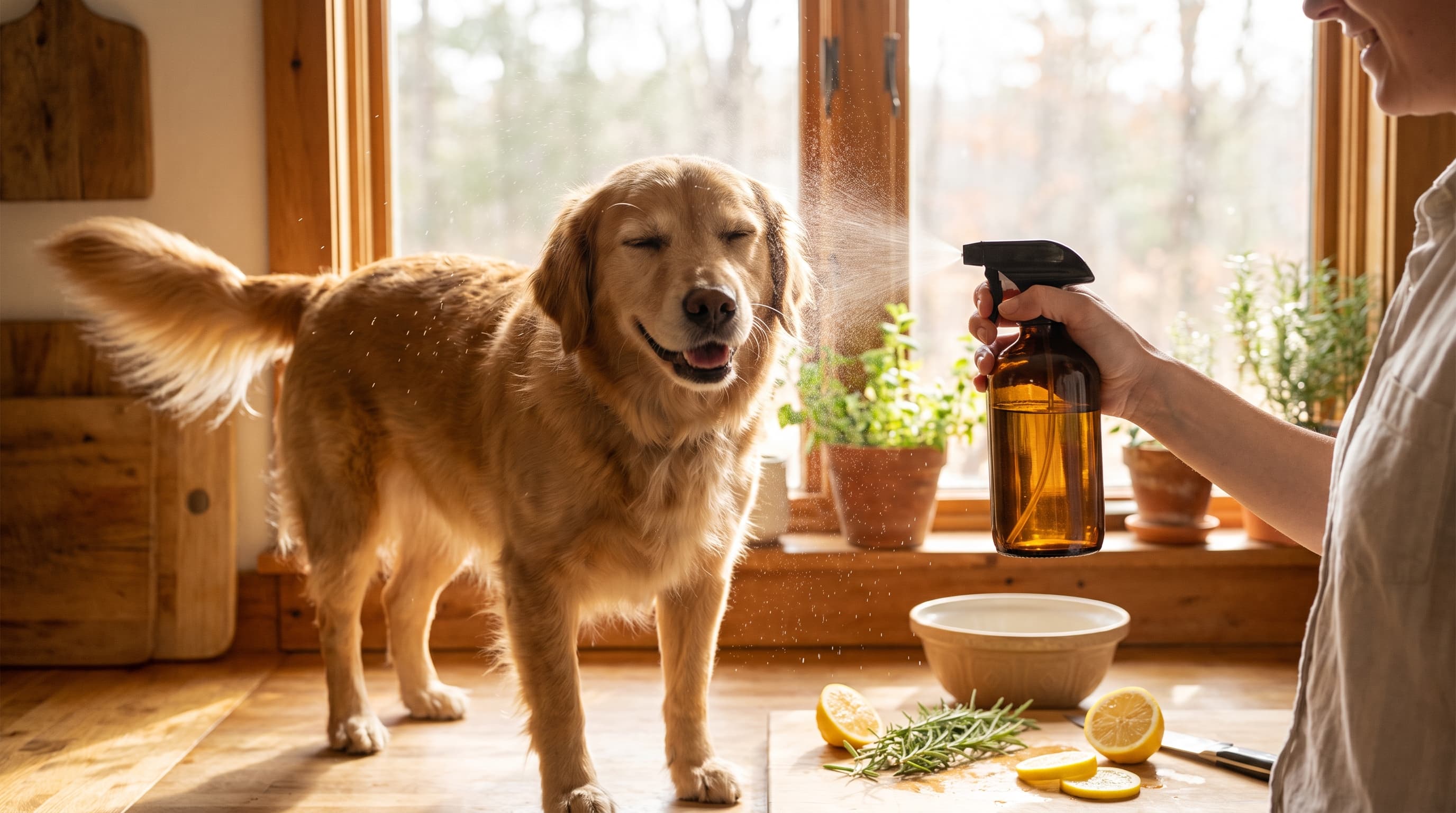Homemade Flea Spray for Dogs: Vet-Aware Recipes and What to Avoid