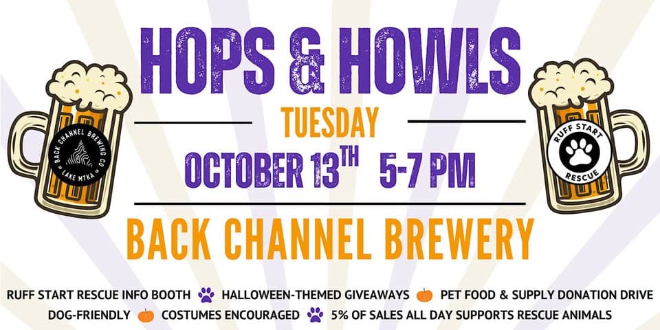 Hops & Howls at Back Channel Brewing