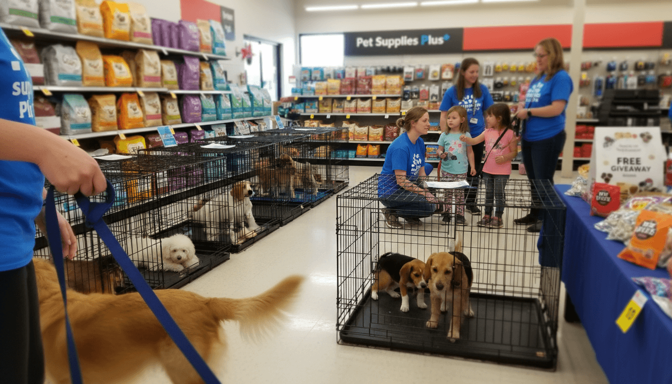 Summer Pet Party & Adoption Event at Burnsville Pet Supplies Plus
