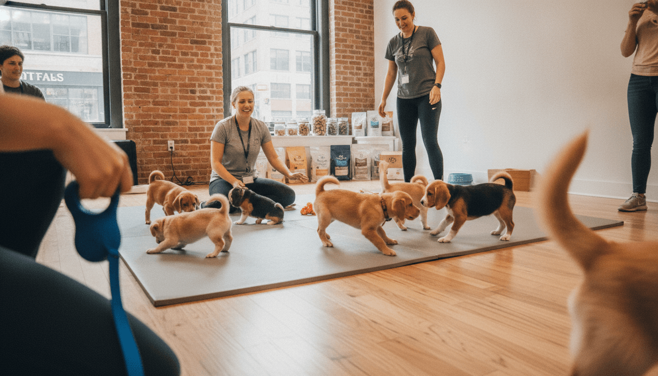Trainer Led Puppy Socialization