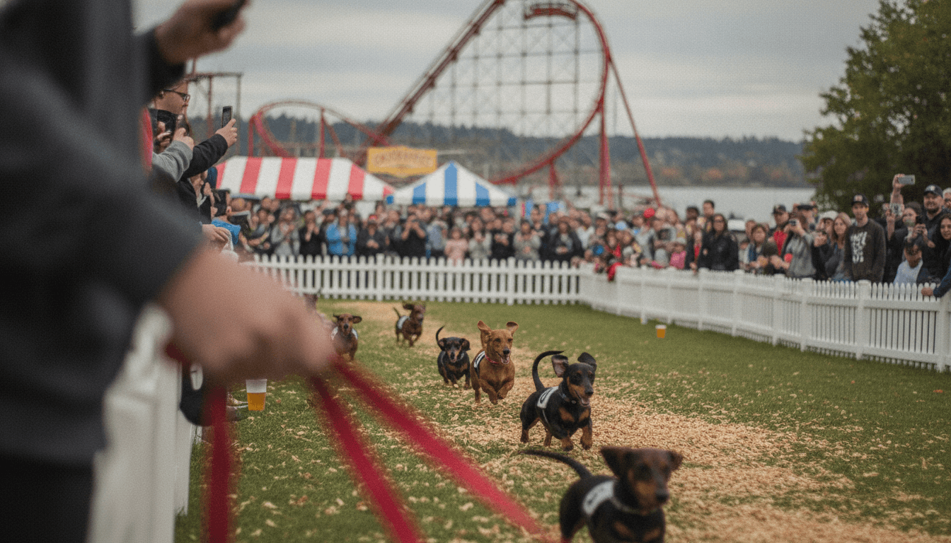 Oaks Park Oktoberfest: Wiener Dog Races