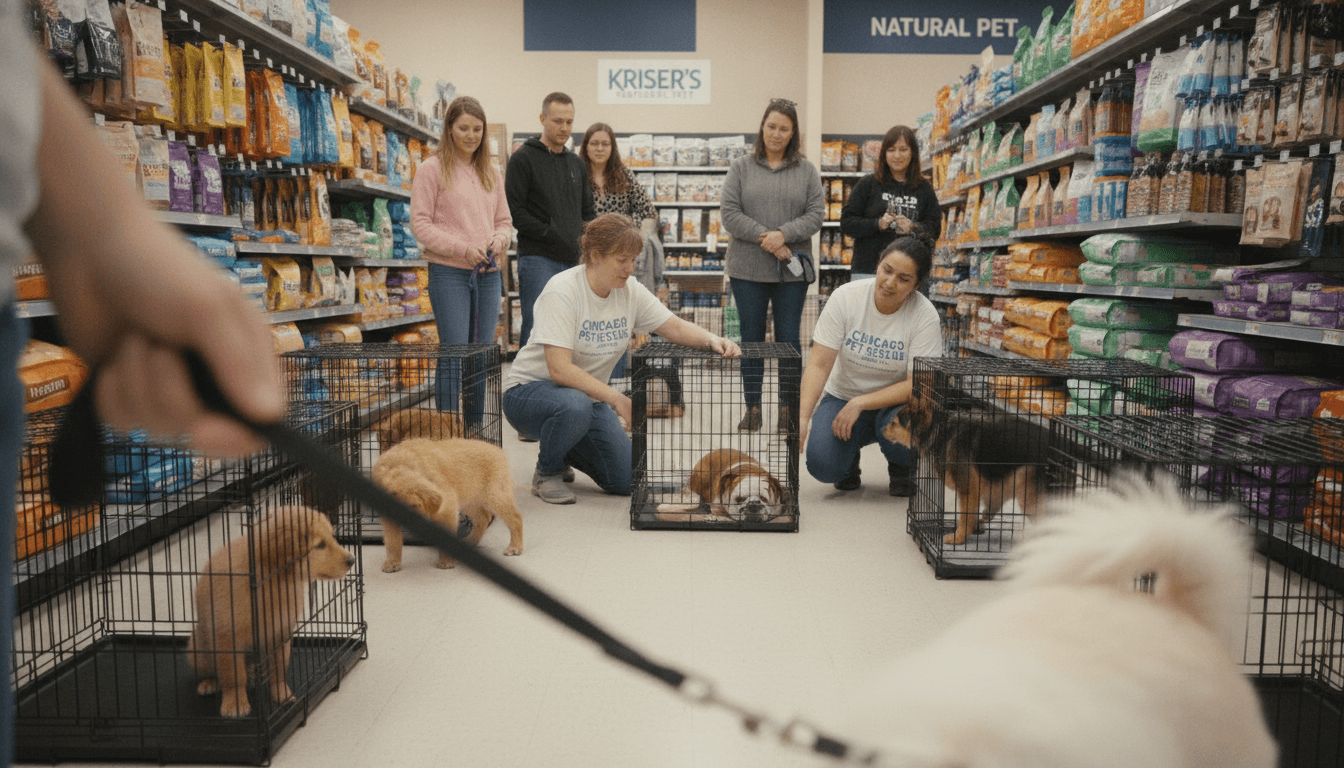 Chicago Pet Rescue Adoption Event at Kriser's Park Ridge