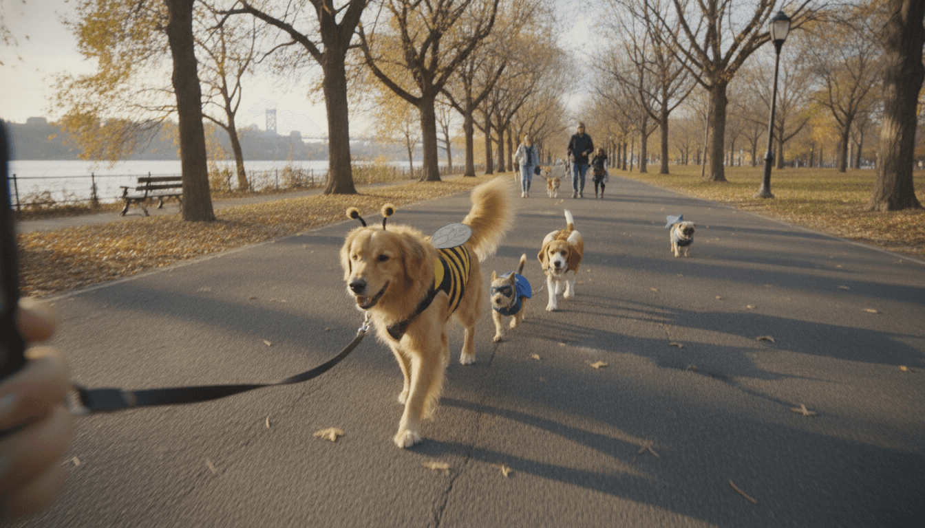 Riverside Park Pup Halloween Parade
