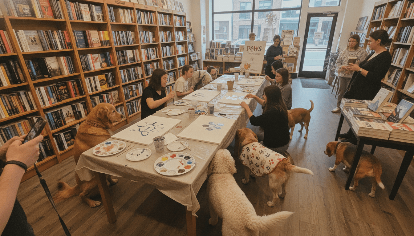 Bookstore Romance Day: Ruff Art Sessions
