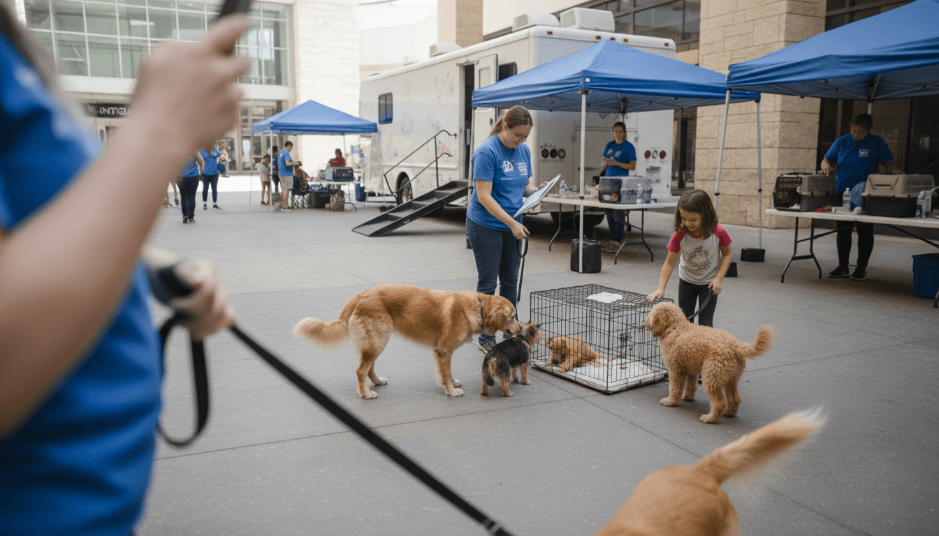 SPCA of Texas Mobile Adoptions at NorthPark Center