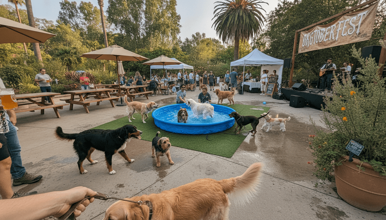 DOGtoberfest at South Coast Botanic Garden