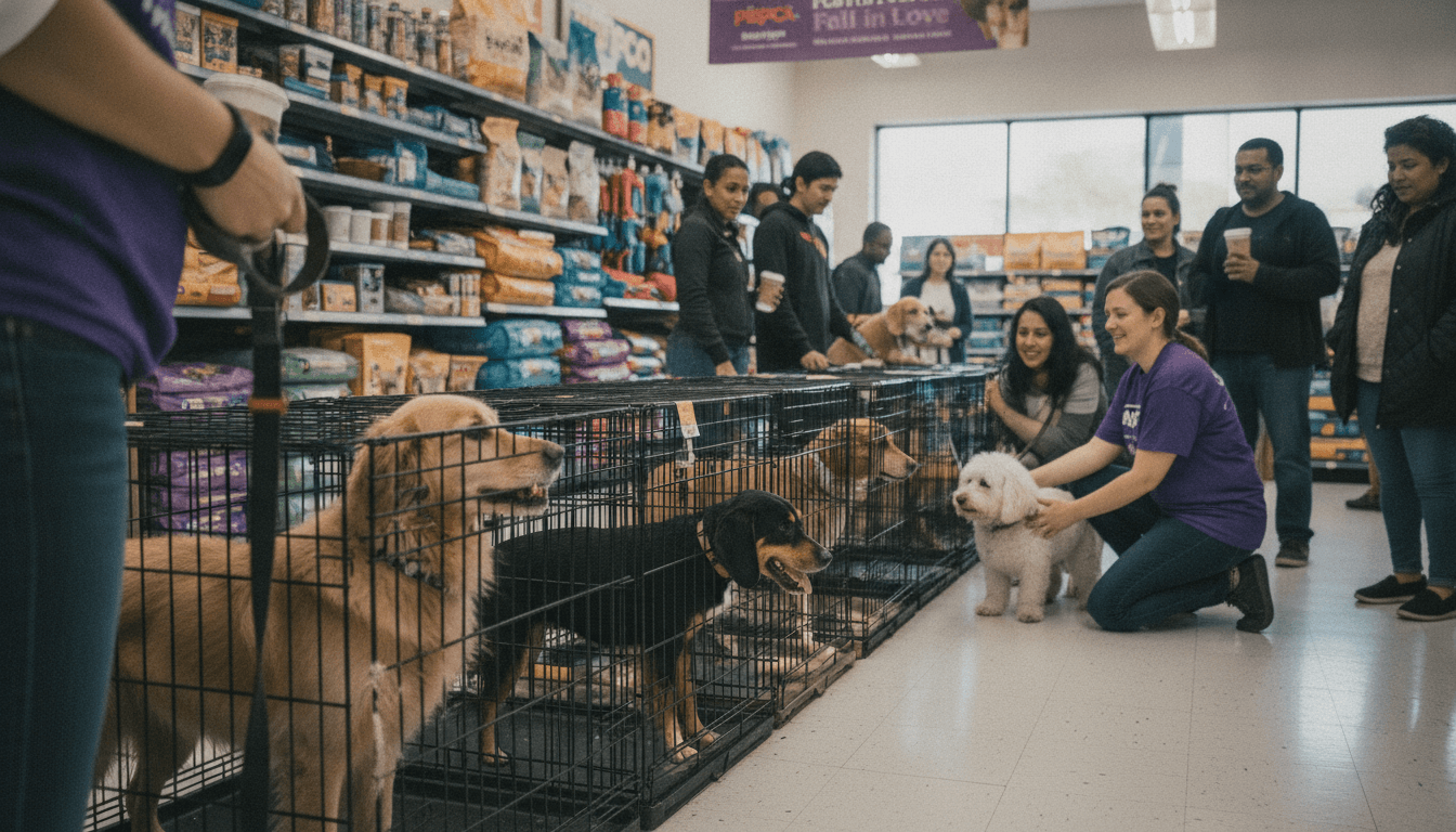 ASPCA Fall in Love Adoption Event