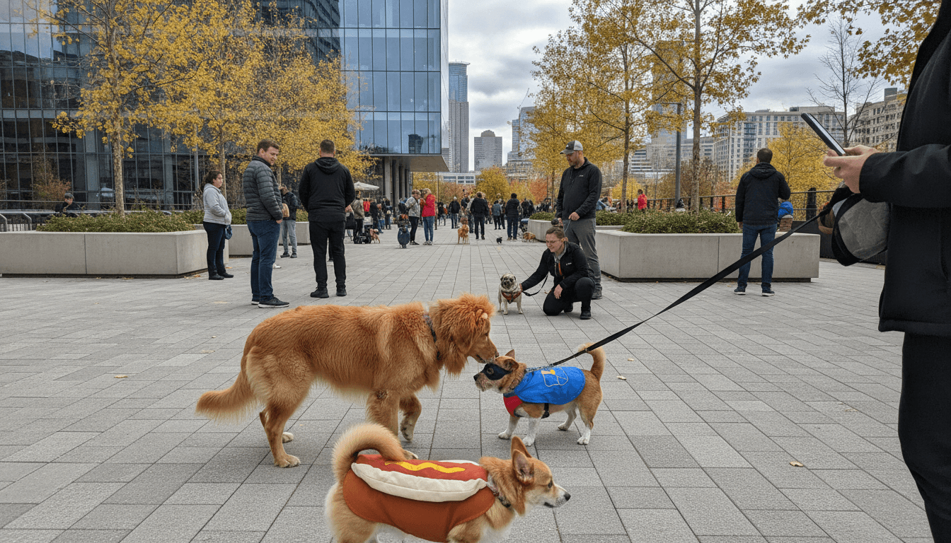 Howl-O-Ween Dog Costume Contest at North Loop Green