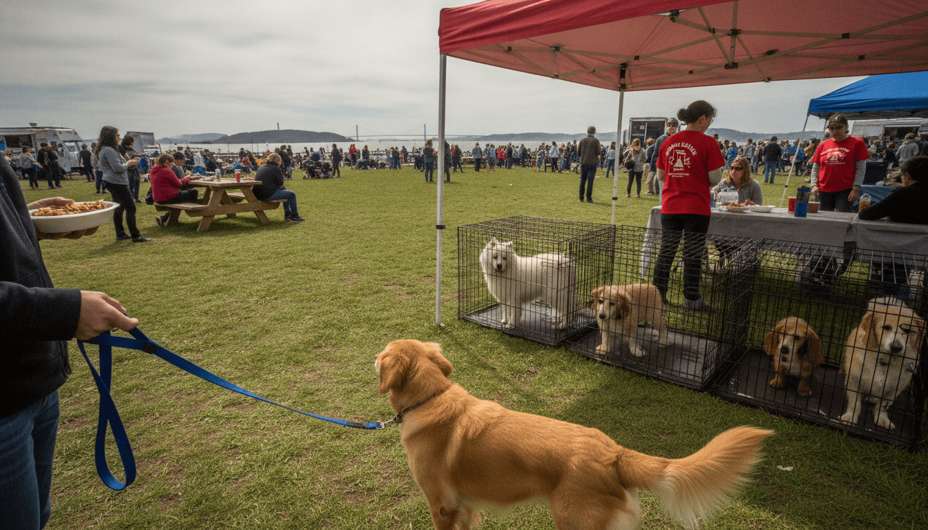 SF Firefighters Chili Cookoff Adoption Event