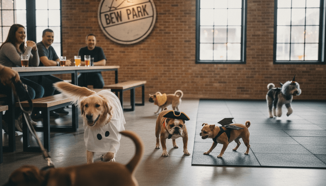 Halloween Doggy Costume Contest at Brew Park Plymouth