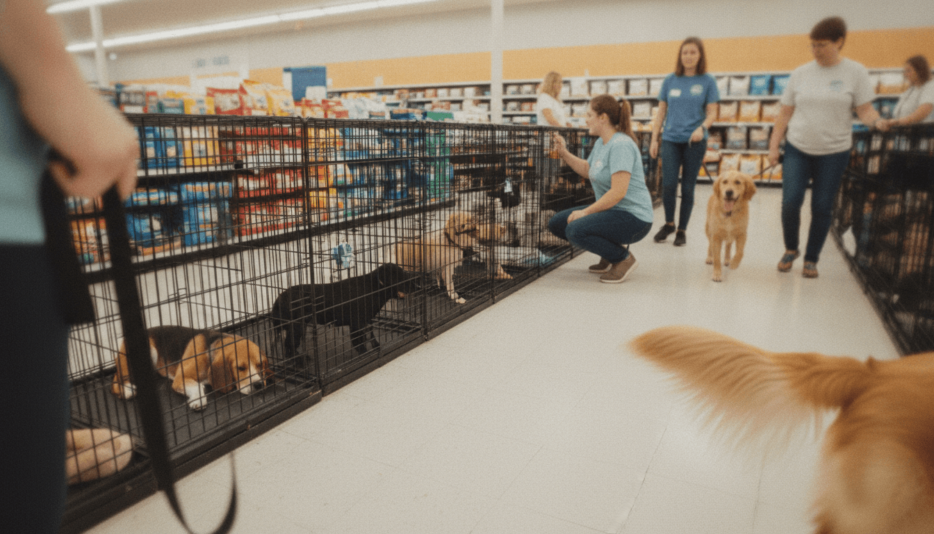Chicago Pet Rescue Adoption Event at Pet Supplies Plus Lincolnwood