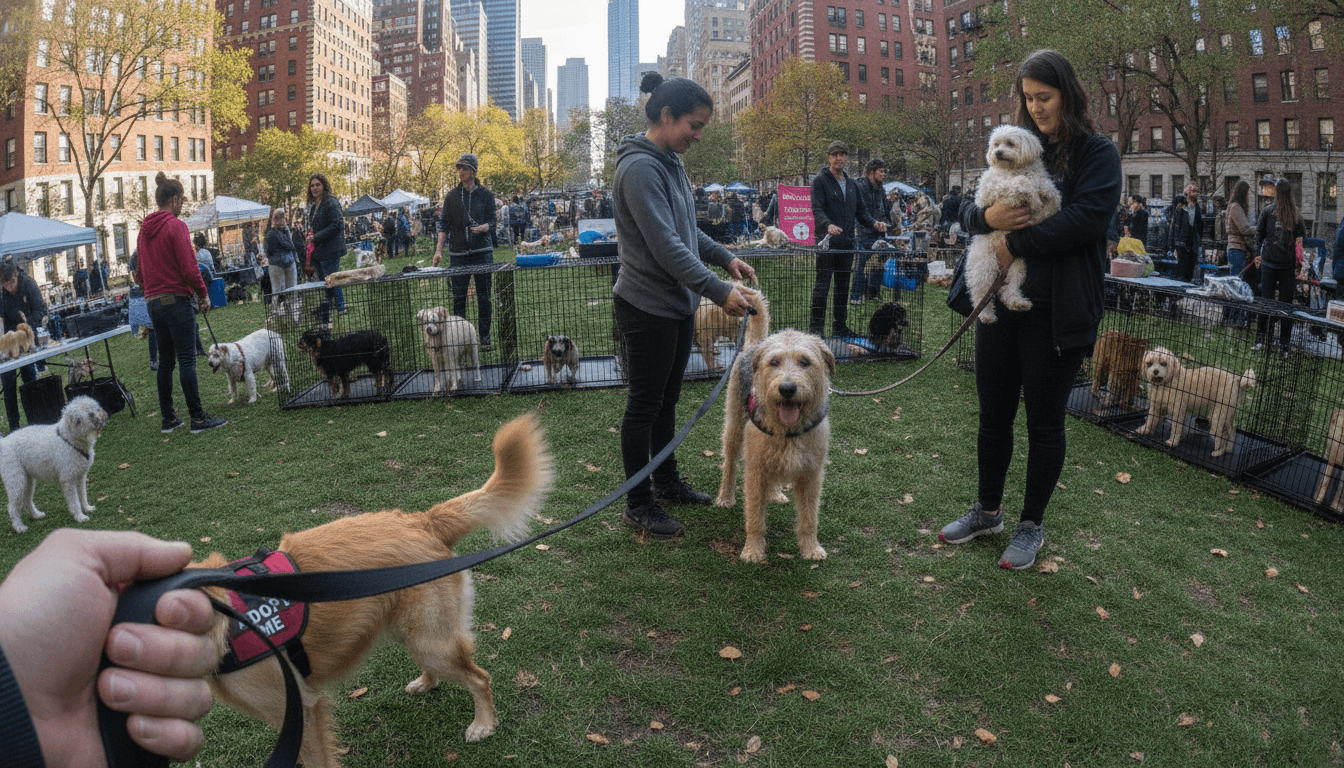 Adoption Event with Dash and Lili