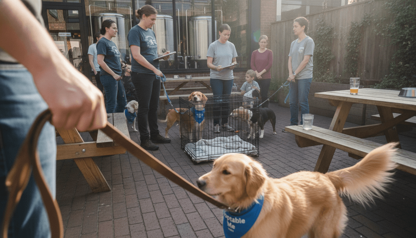 Adoptable Dog Meet & Greet at Ravenna Brewing