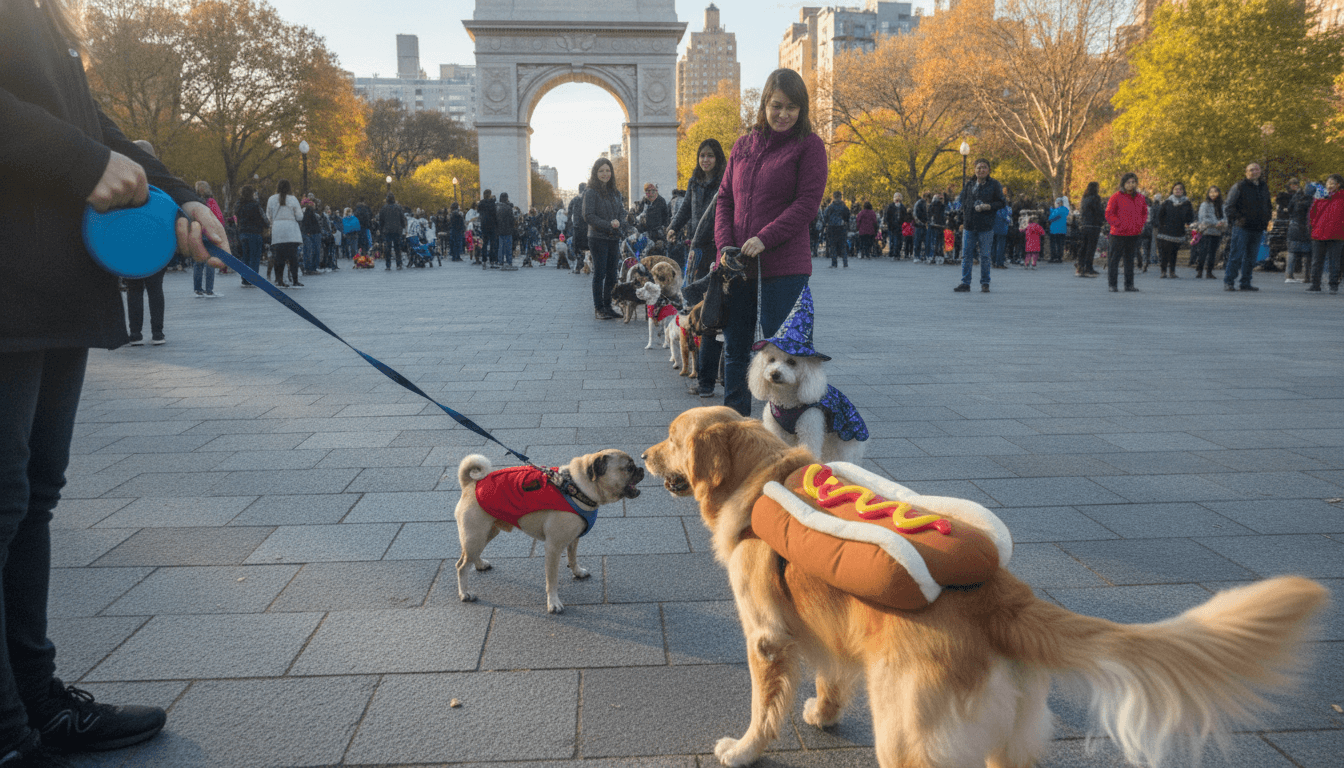 Washington Square Park Dog Halloween Costume Contest
