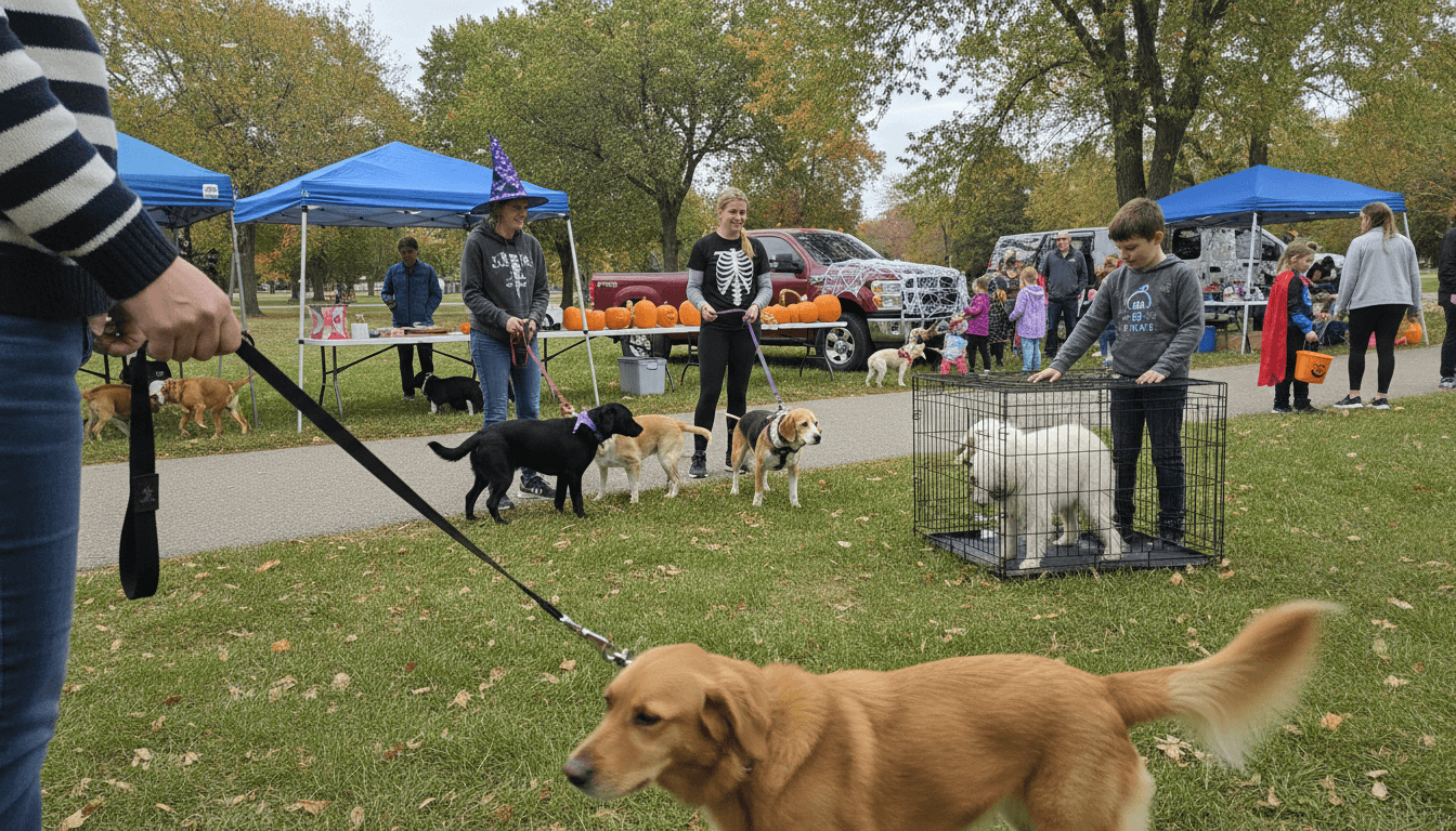 Healing Hearts Rescue Adoption at Columbia Heights Truck or Treat