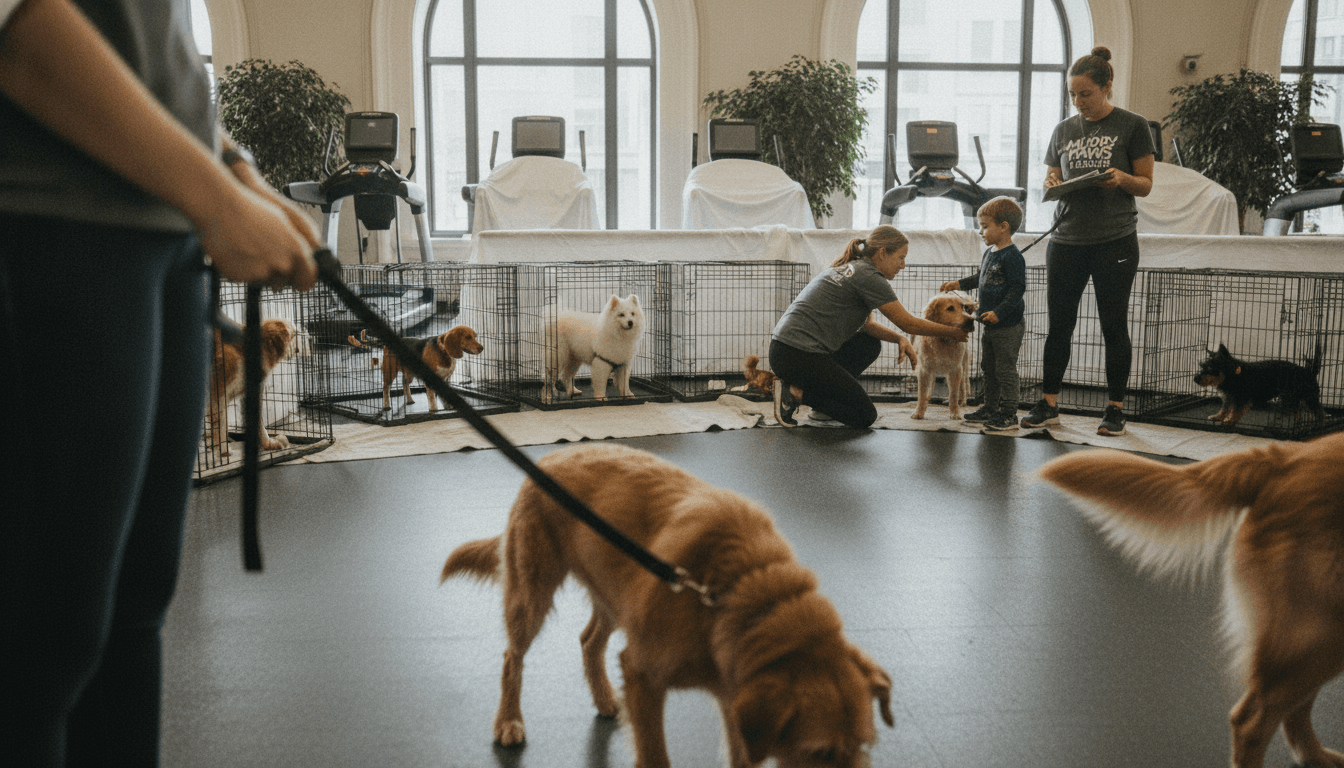 Muddy Paws Rescue Adoption Event – Life Time Wall Street