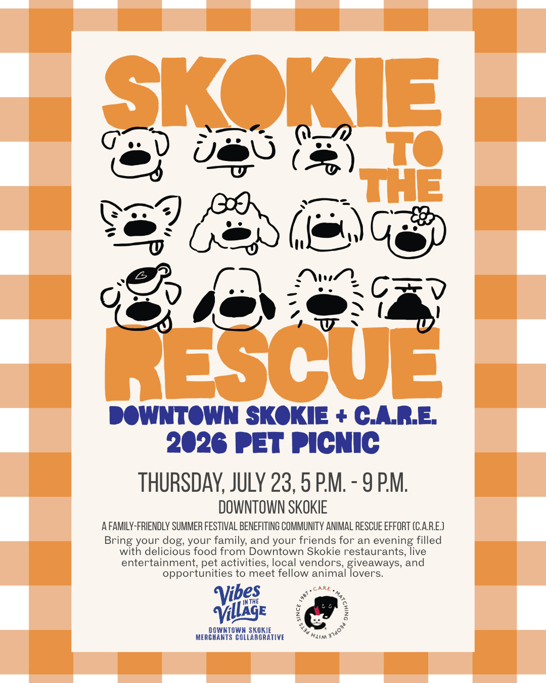 Downtown Skokie Pups & Purrs Pet Picnic