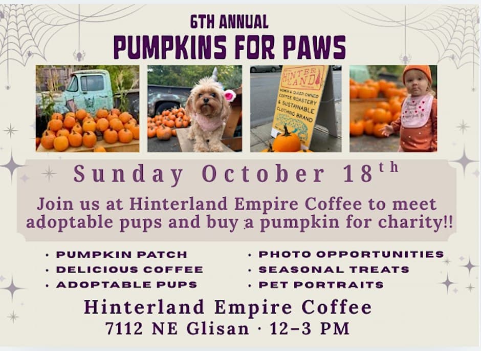 6th Annual Pumpkins Fur Paws Charity Pumpkin Patch