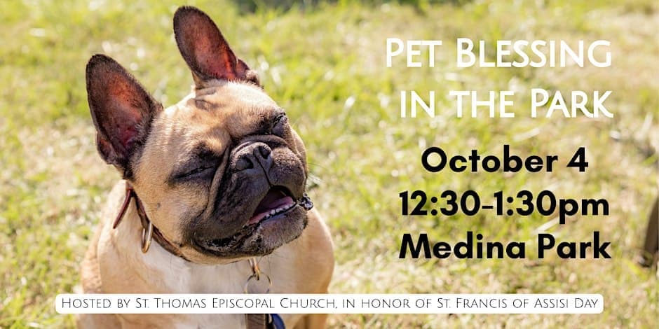 Pet Blessing in the Park