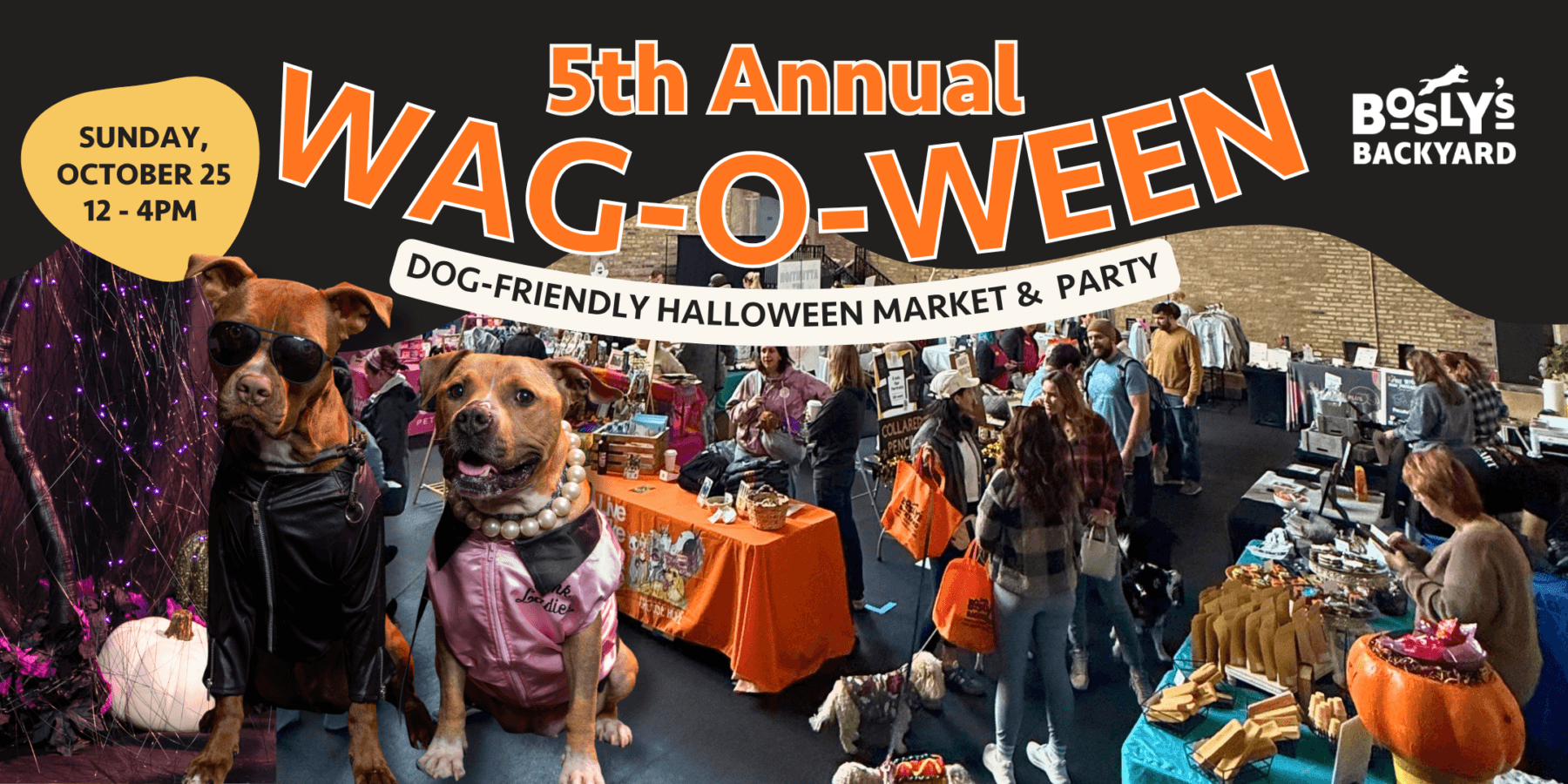 5th Annual Wag-O-Ween: Dog-Friendly Halloween Market & Party