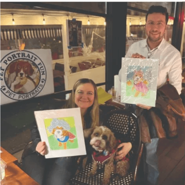 Sip and Paint a Pet Portrait
