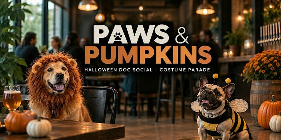 Paws & Pumpkins: Halloween Dog Costume Social (Redmond)