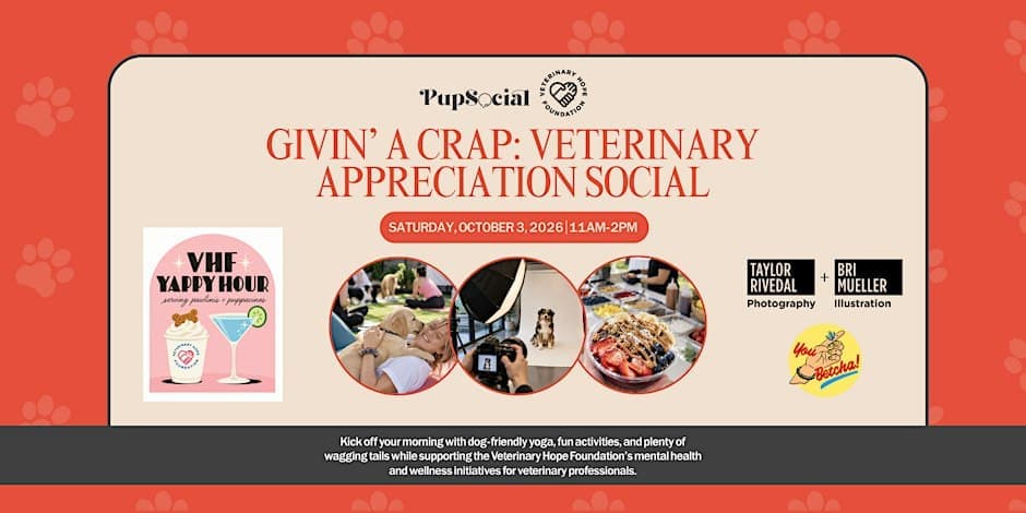 Givin' A Crap: Veterinary Appreciation Social