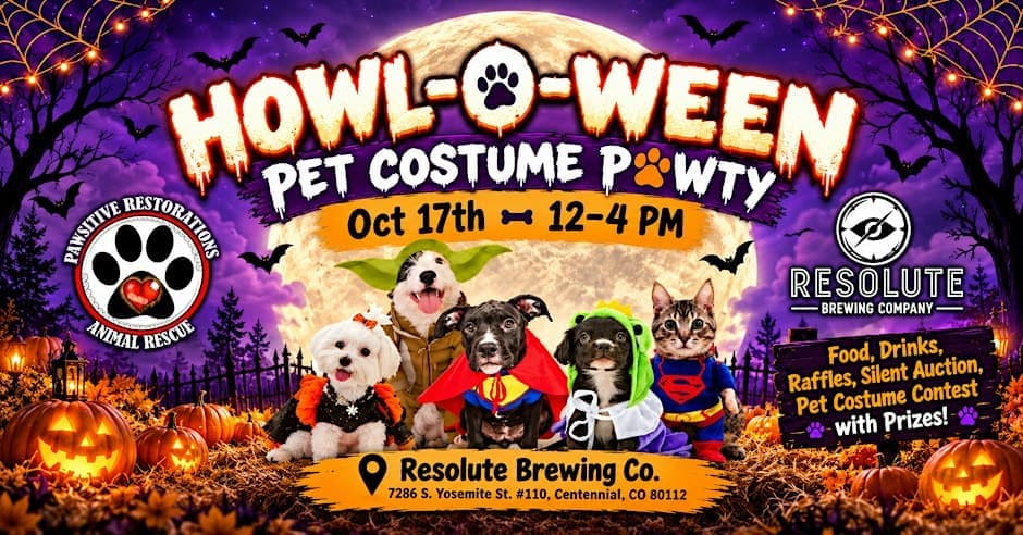 Howl-O-Ween Pet Costume Pawty & Dog Costume Contest