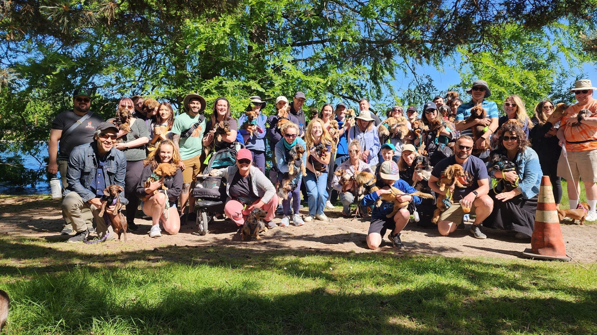 Greenlake Wiener Dog Walk