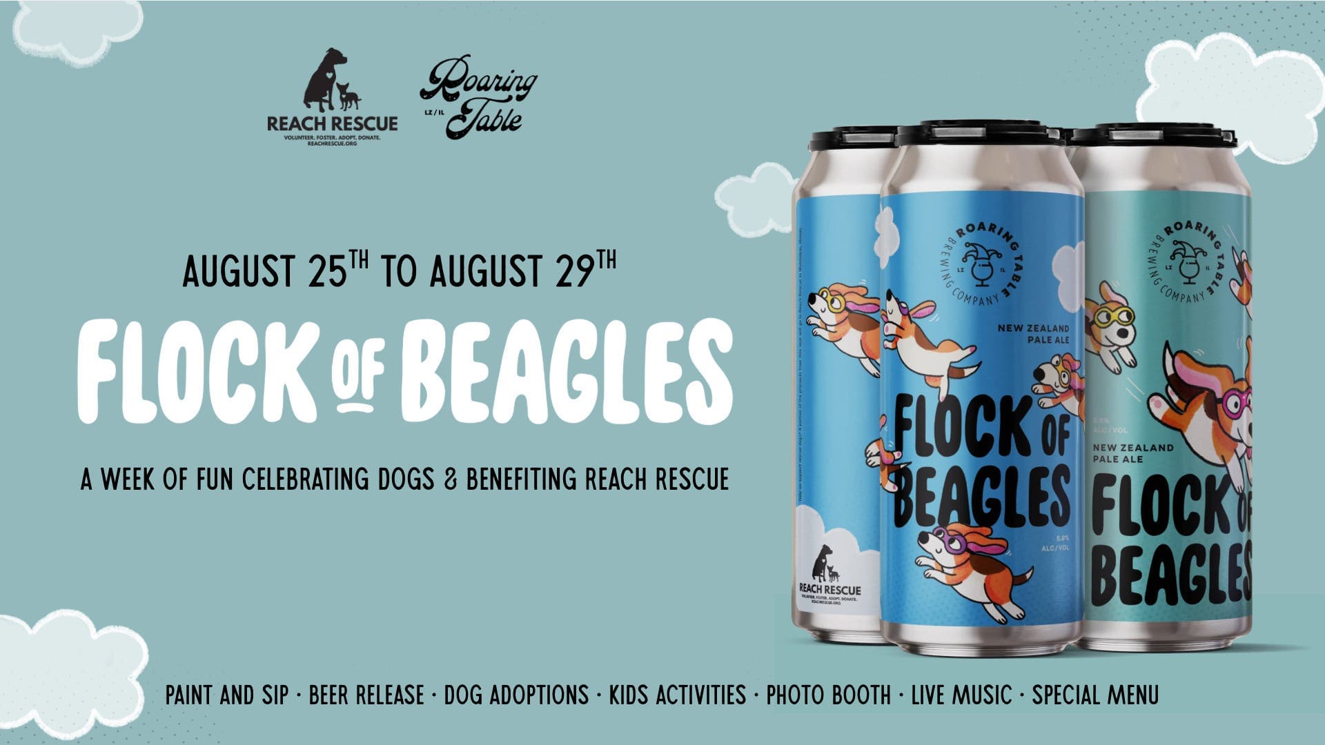 Beagle Fest 2026 at Roaring Table Brewing (Benefiting Reach Rescue)