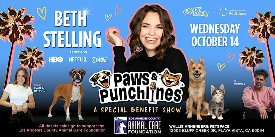 Paws & Punchlines: Comedy with Compassion