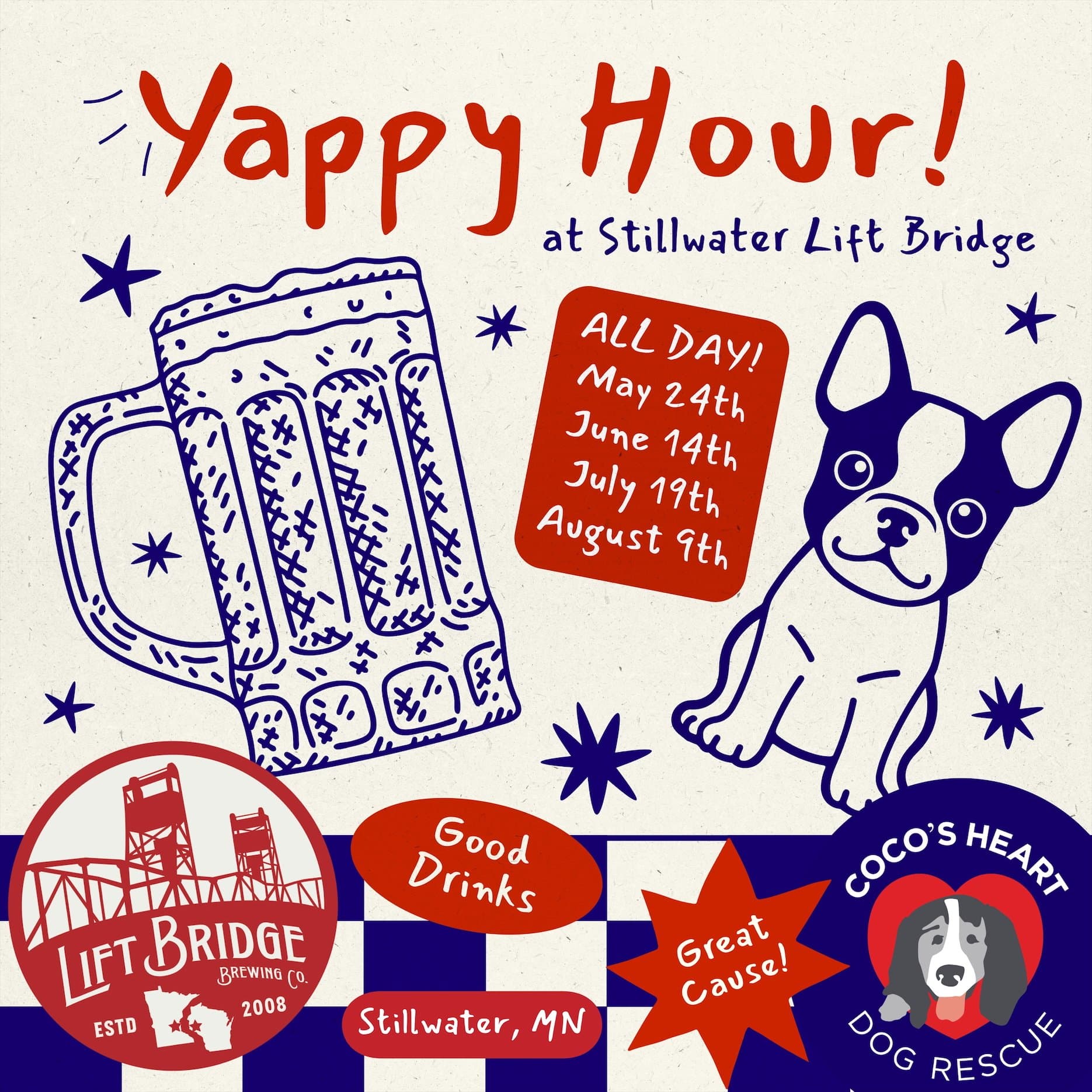 Stillwater Lift Bridge Yappy Hour