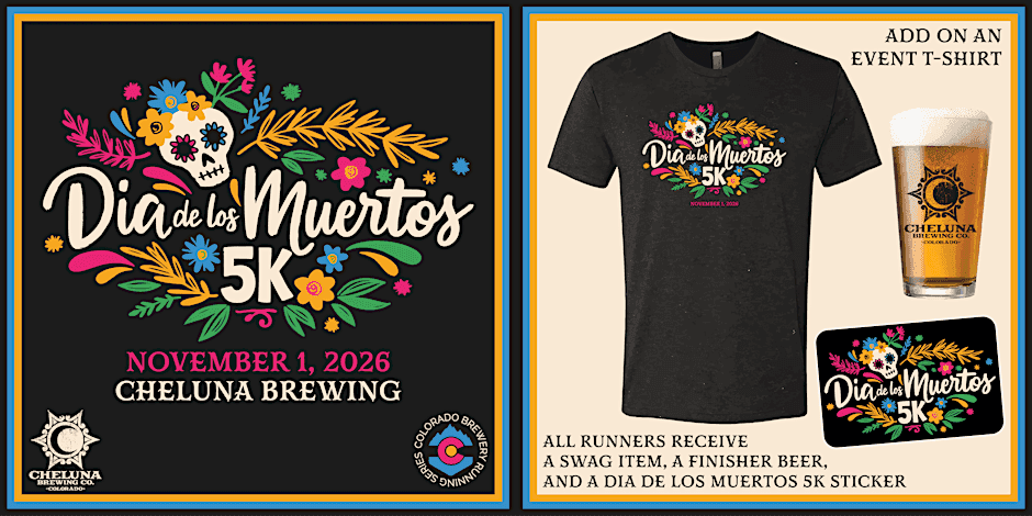 Dia de los Muertos 5k @ Cheluna Brewing