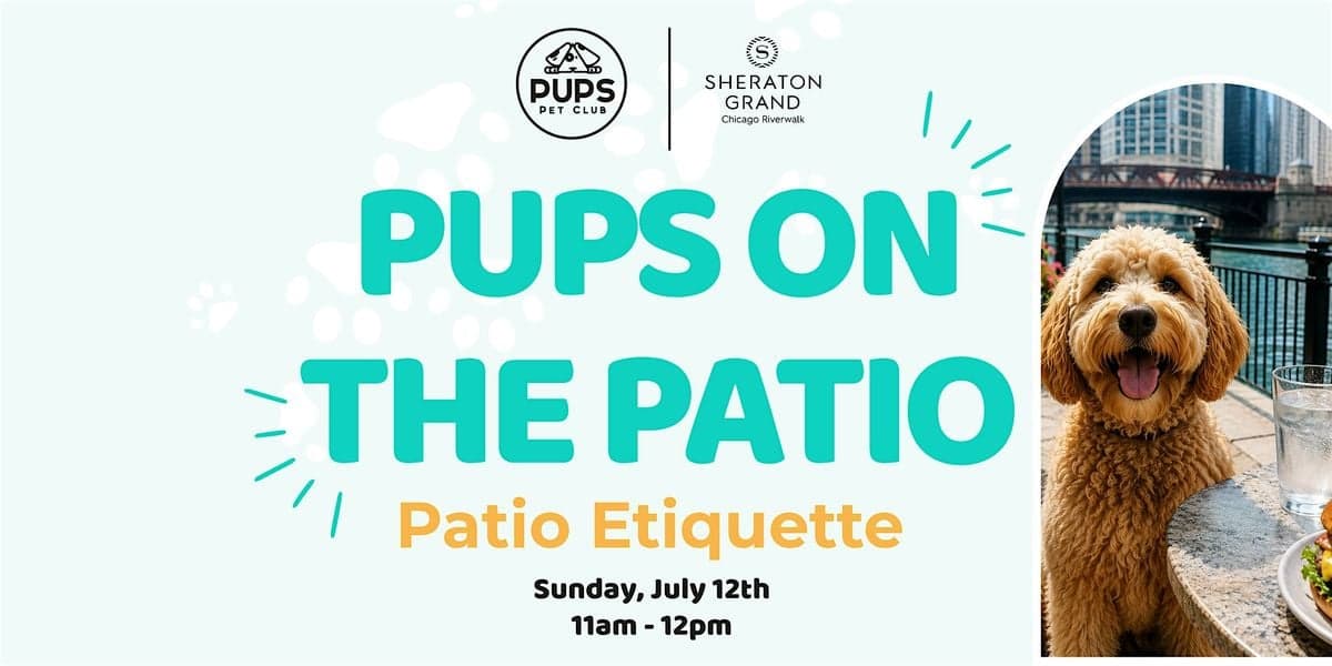 Pups on the Patio: Patio Etiquette Class for Dogs