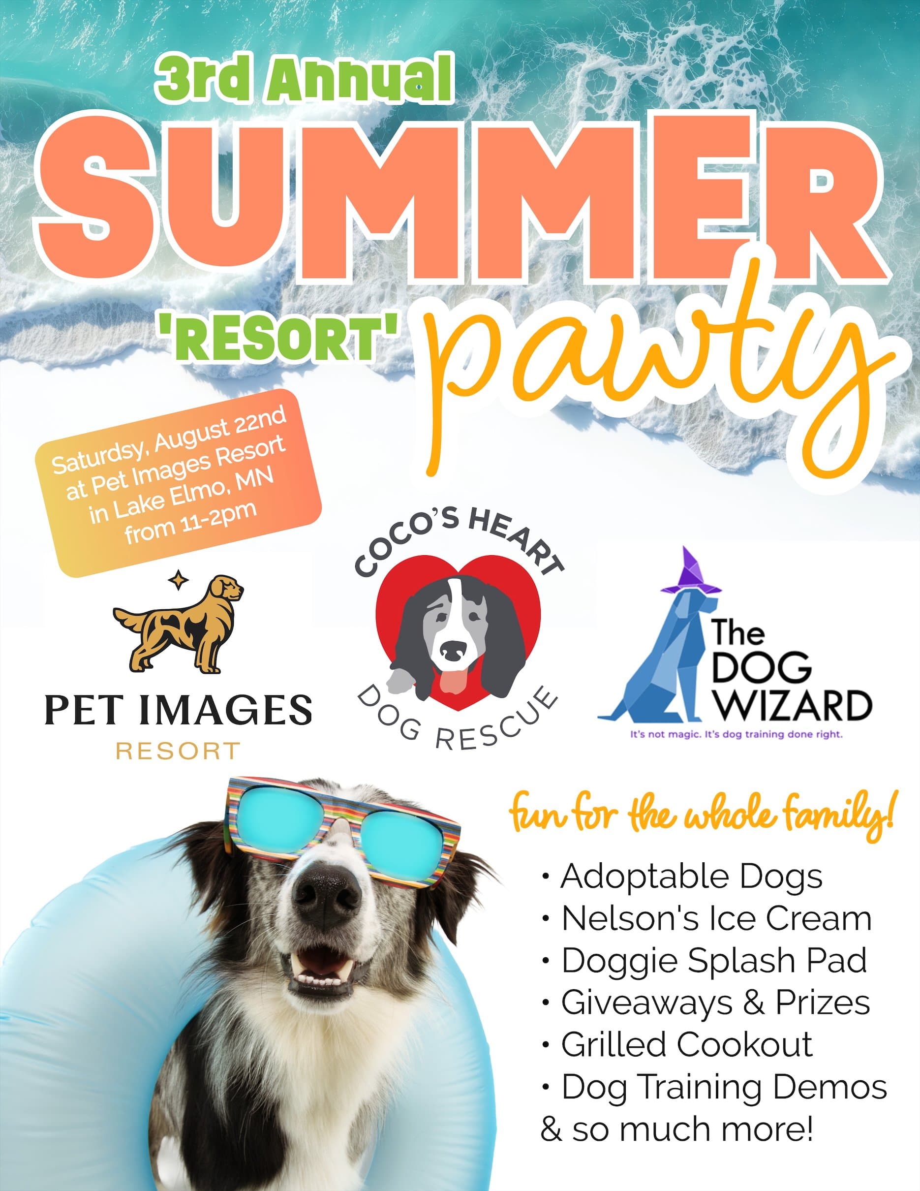 Summer Paw-ty at Pet Images Resort