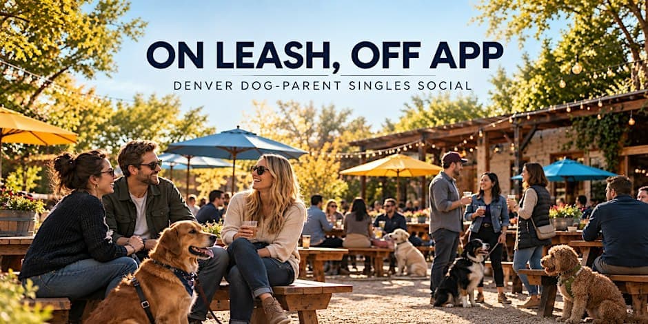 ON LEASH, OFF APP | Denver Dog-Parent Singles Social