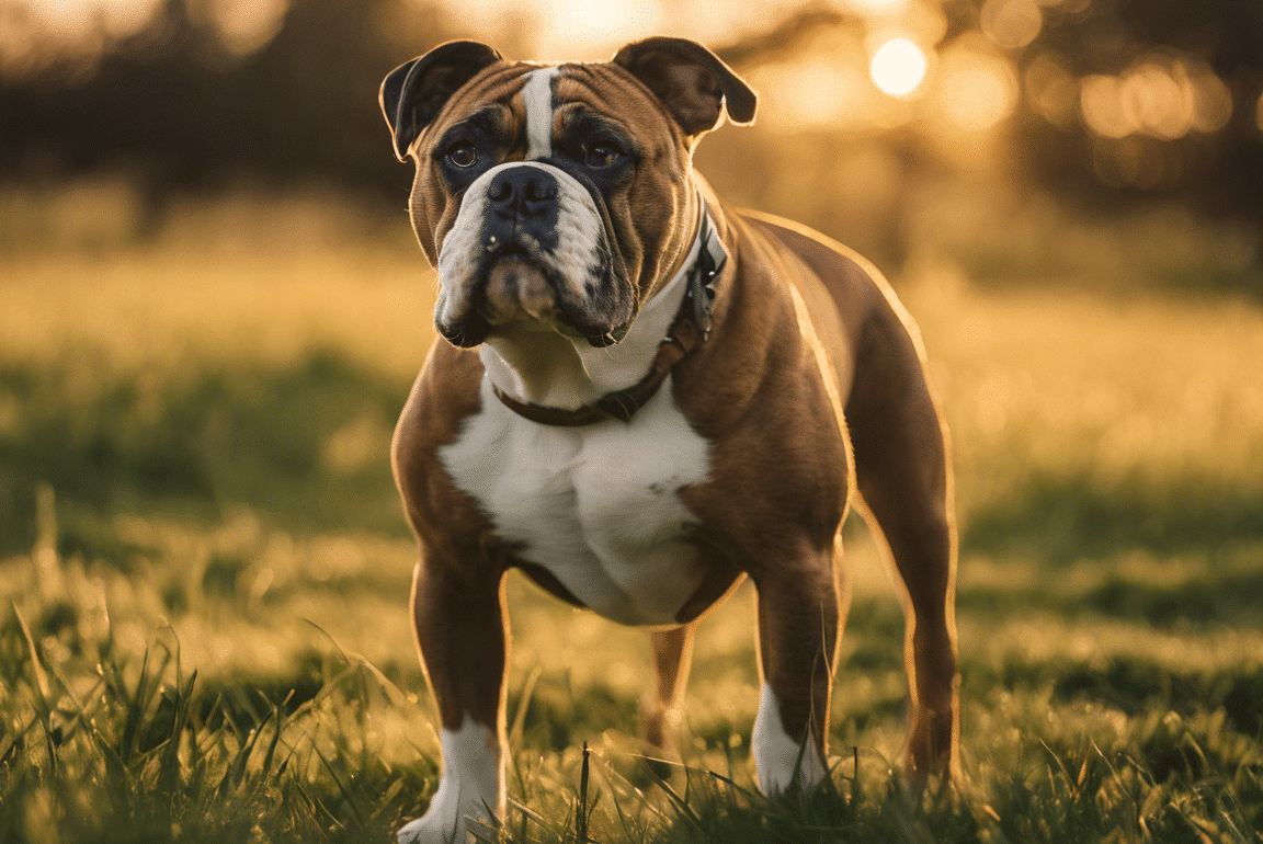 bulloxer mixed breed dog