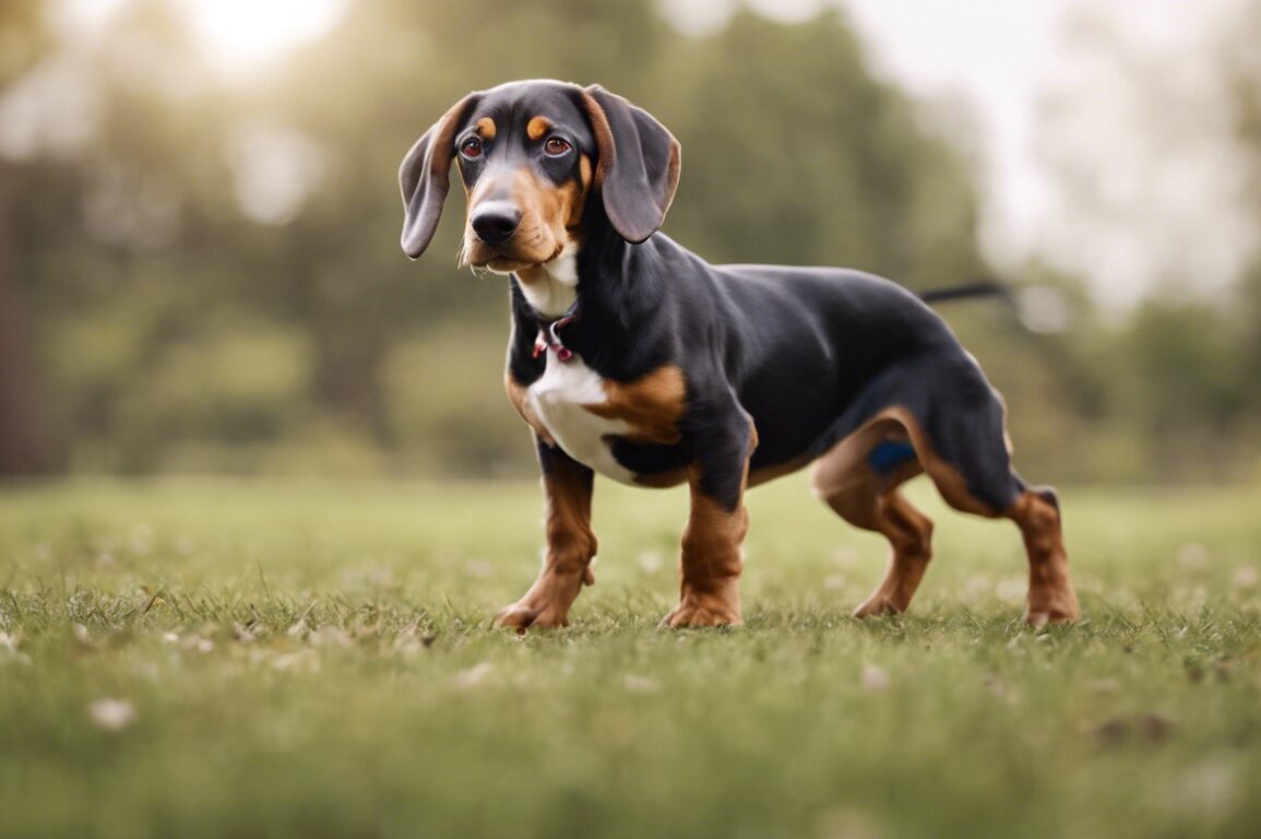 Dobie-Basset dog breed